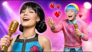 &iexcl;GLOW UP de Baby Saja! De Nerd a Idol de K-Pop | K-Pop Demon Hunters en la Vida Real