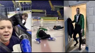 When Mum & Dad go 'Dancing' on Ice ⛸😬