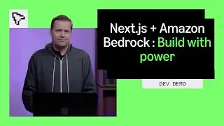 Build Typescript-powered AI apps FAST with Amazon Bedrock and Vercel
