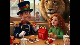 &ldquo;Kids Eating Out Manners&hellip; Explained in 25 Seconds (Lion Approved 🦁✅)&rdquo;