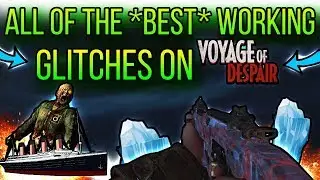 ALL OF THE *BEST* WORKING GLITCHES ON VOYAGE OF DESPAIR!!(BO4 GLITCHES)