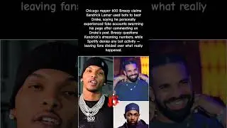 Kendrick Lamar Caught Using Bots? 600 Breezy Drops Shocking Claims Against Drake Rival! #kendrick