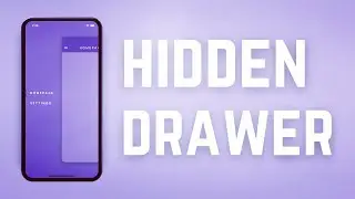 📱Скрытый ящик &bull; Учебное пособие по Flutter ♡