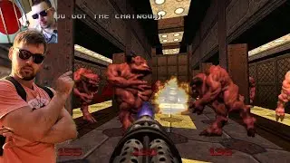 Doom 64 remake/ Doom 64 прохождение на русском уровеней 1-3