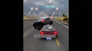 highway evening time car racing #everyone #smallyoutuber #motorsport #videogame