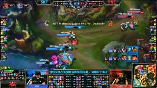 SKT vs FNC | Gamebreaking Wall Dash Bug | MSI 2015