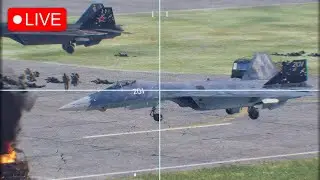 Ukrainian Army Attacks Russian Air Logistics Bases in Kursk - Arma 3