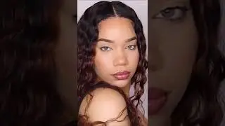 Ombre 1B 30 Water wave Lace Front Wig | Buy Link In Description  #shorts