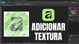 Como Adicionar Textura em um Logotipo no Affinity
