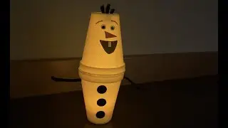 Comic Con 2020- DIY Olaf Night Light