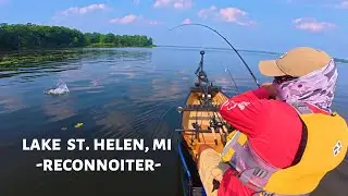 New Rods, New Baits, New Techniques | Lake St. Helen, MI | Recon. Scout. Pre-Fish