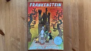 Эш читает &laquo;Франкенштейн: чудовищная пародия&raquo; Рика Уолтона с иллюстрациями Натана Хейла