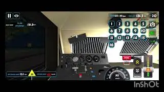 ndian Rail Express 2025😊 diesel love night time gameplay