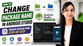 How to Change Package Name in Android Studio | Rename Package Name Step-by-Step