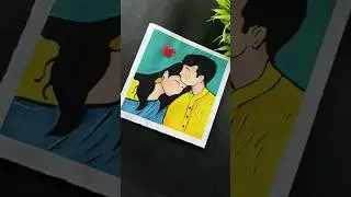 Cute Couple Drawing❤ #viral #viral_shorts #trending #creatingforindia #viral #viral_shorts #shorts