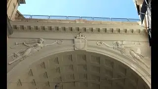 Napoli - Restaurato il Ponte di Via Chiaia (25.07.17)