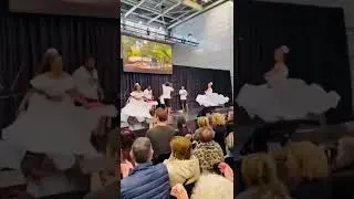 Le Groupe Langaz Tipik & les danseuses de Kadanses Cr&eacute;oles repr&eacute;sente notre s&eacute;ga tipik au Salon Du