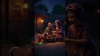 The Wicked Wife Who Hid Food From Her Husband | African Moral Story About Greed