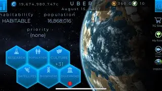 Victory on Uber (Random Planet) - TerraGenesis 