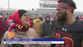 Ferris State's Caleb Murphy shares special bond with mother