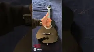 How to turn an Acoustic Guitar into A Bass Guitar