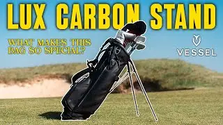 ОДНО НЕОБЫКНОВЕННОЕ ОБЯЗАТЕЛЬСТВО! | СУМКА-СТОЙКА VESSEL GOLF LUX CARBON!