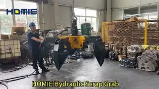 Introducing the HOMIE Hydraulic Scrap Grab!
