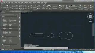 49 (MODIFY TOOL) CHANGE SPACE (CHSPACE) COMMAND IN AUTOCAD: MOVING OBJECTS BETWEEN MODEL AND PAPE...