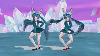 MMD Five Nights at Meiko's Toy Miku and Toy Bonnie Miku Kiss Me Aishiteru no camera version