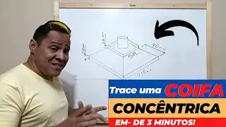 ✅Como traçar uma coifa de maneira fácil e rápido .