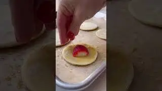 A fun take on strawberry shortcake