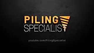 Piling Specialist - Foundation Piles, Piling rigs, Ground Engineering and Construction Videos
