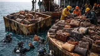 1977: Herm&egrave;s and Gucci Leather Goods Valued at $85 Million Found at Sea