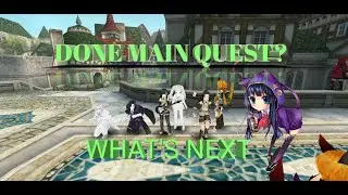 Toram Online Leveling 150 - 205 || What to do after main quest || Where to level