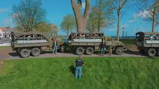Rondrit Legertrucks GMC - Oorlogsmuseum Medemblik
