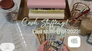 Last Cash Stuffing of 2023!  | Zero Based Budgeting | Cash Envelope System