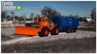 Вывожу песок на продажу/Начало карьеры/Карта Заря/Farming Simulator 2025  #shorts