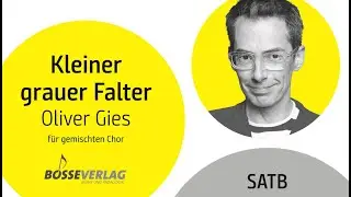 Kleiner grauer Falter - für Chor gemacht