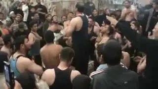 الرادود احمد سعد الزيدي / موكب الكاظم اهالي الديوانية/ 16 صفر 2009