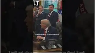 Donald Trump Vows to Block Israel's Annexation of West Bank, Says 'Time to Stop' #trump #israel