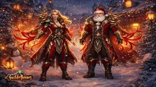 Guild of Heroes Game. New Challenge. New Skin with wings and footprints. Storyline. Golden jewelry.