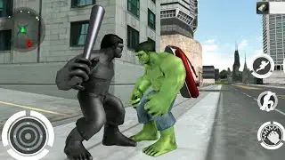 Incredible Monster Hulk Vs Black Hulk Monster | Flying Monster Hero Transform - Android GamePlay