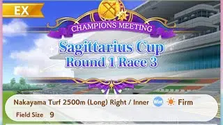 Uma Musume Pretty Derby Champion's Meeting Sagittarius Cup Round 1 Race 3