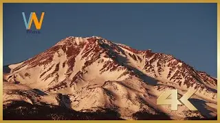 4K Relaxing California Landscape - Mount Shasta, CA