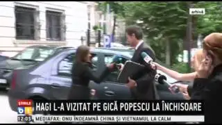 Hagi l a vizitat pe Gica Popescu in inchisoare