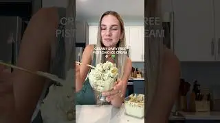 DAIRY FREE CREAMY PISTACHIO ICE CREAM💚