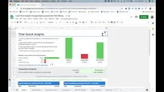 Cash Flow Planning in a Google Sheet with Tiller Money