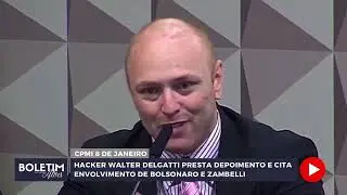 Hacker Walter Delgatti fala sobre Bolsonaro e Zambelli na CPMI