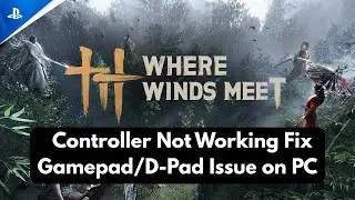 Исправление проблемы с контроллером Where Winds Meet &ndash; проблема с геймпадом/D-Pad на ПК