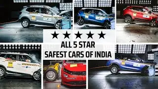 ALL Safest 5 Star Cars In India #india #indian #car #cartoon #toys #play #kids #fun #love